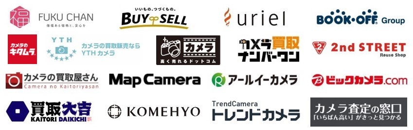 カメラ17社比較